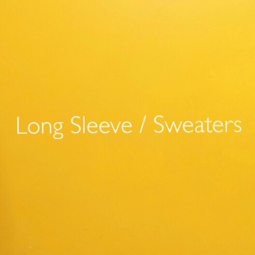Long Sleeve / Sweaters